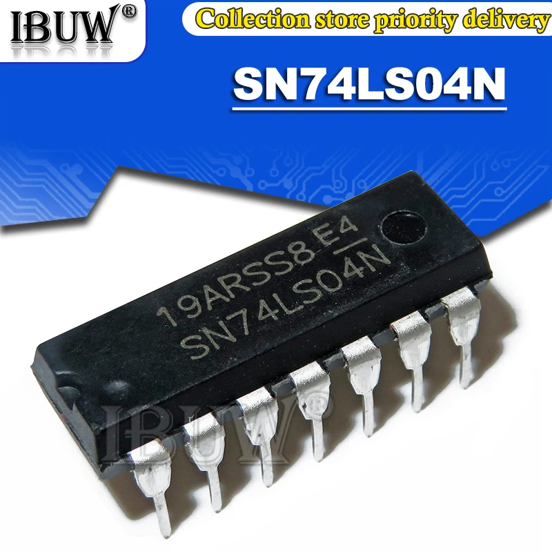 10PCS SN74LS04N DIP14 74LS04N 74LS04 SN74LS04 DIP Integrated IC