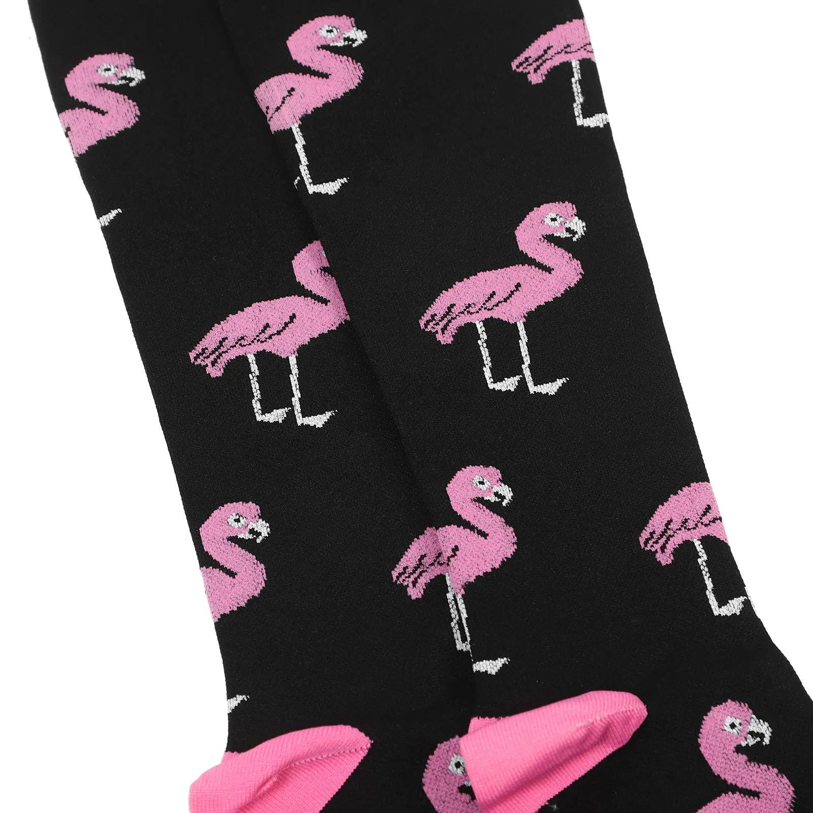 

3Pairs Compression Socks High Elasticity Calf Support Long Sports Socks for Running Hiking Workout Outdoor Activities