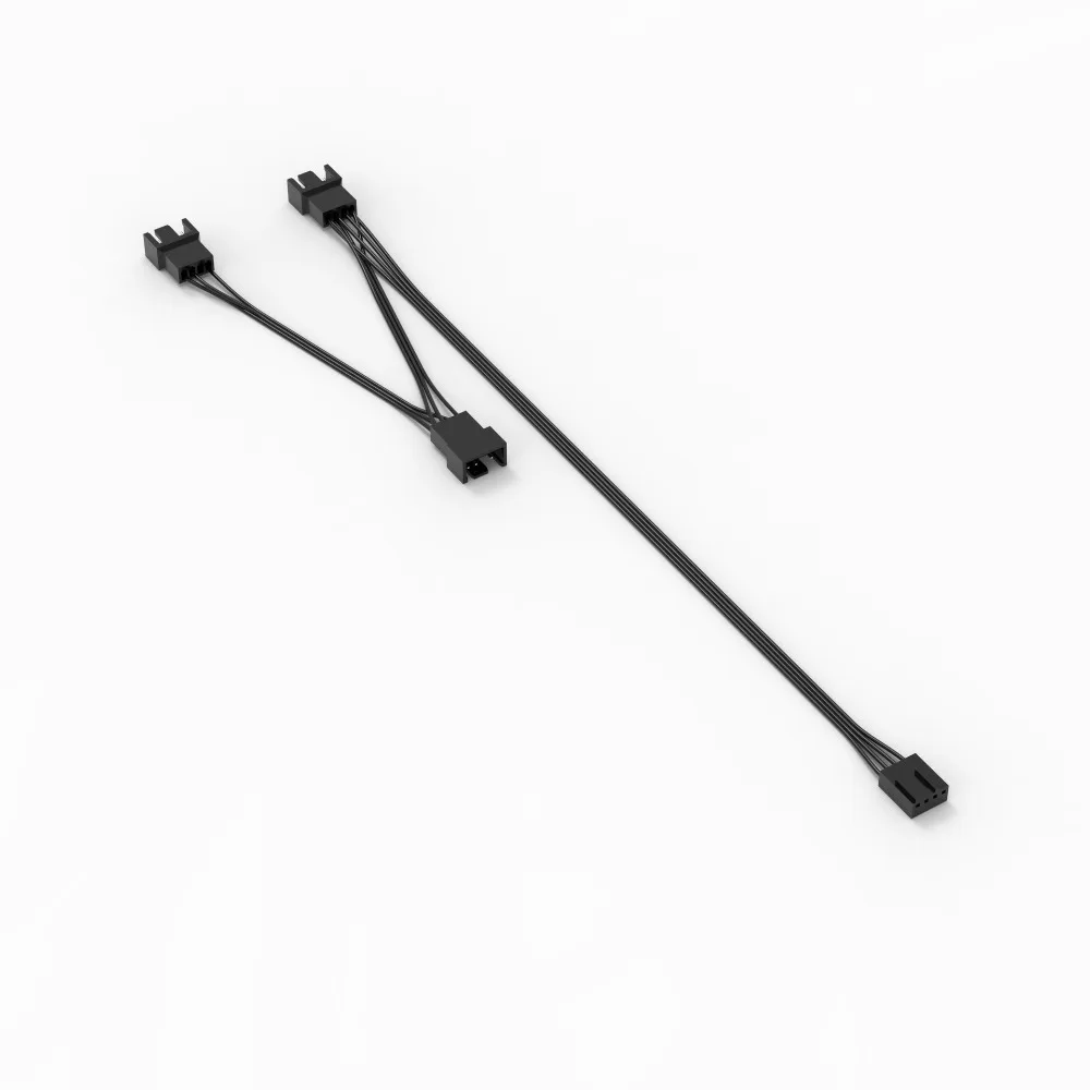 Practical 4Pin PWM Fan Splitter Cable Y Splitter Multi-fan Fan Extension Cable Universal PWM Connector Computer Case