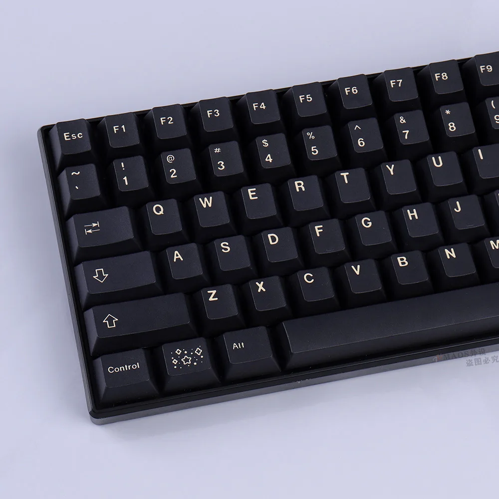 

Stargazing Keycap Black PBT Sublimation Full Set Cherry Highly Adaptable Mechanical Keyboard