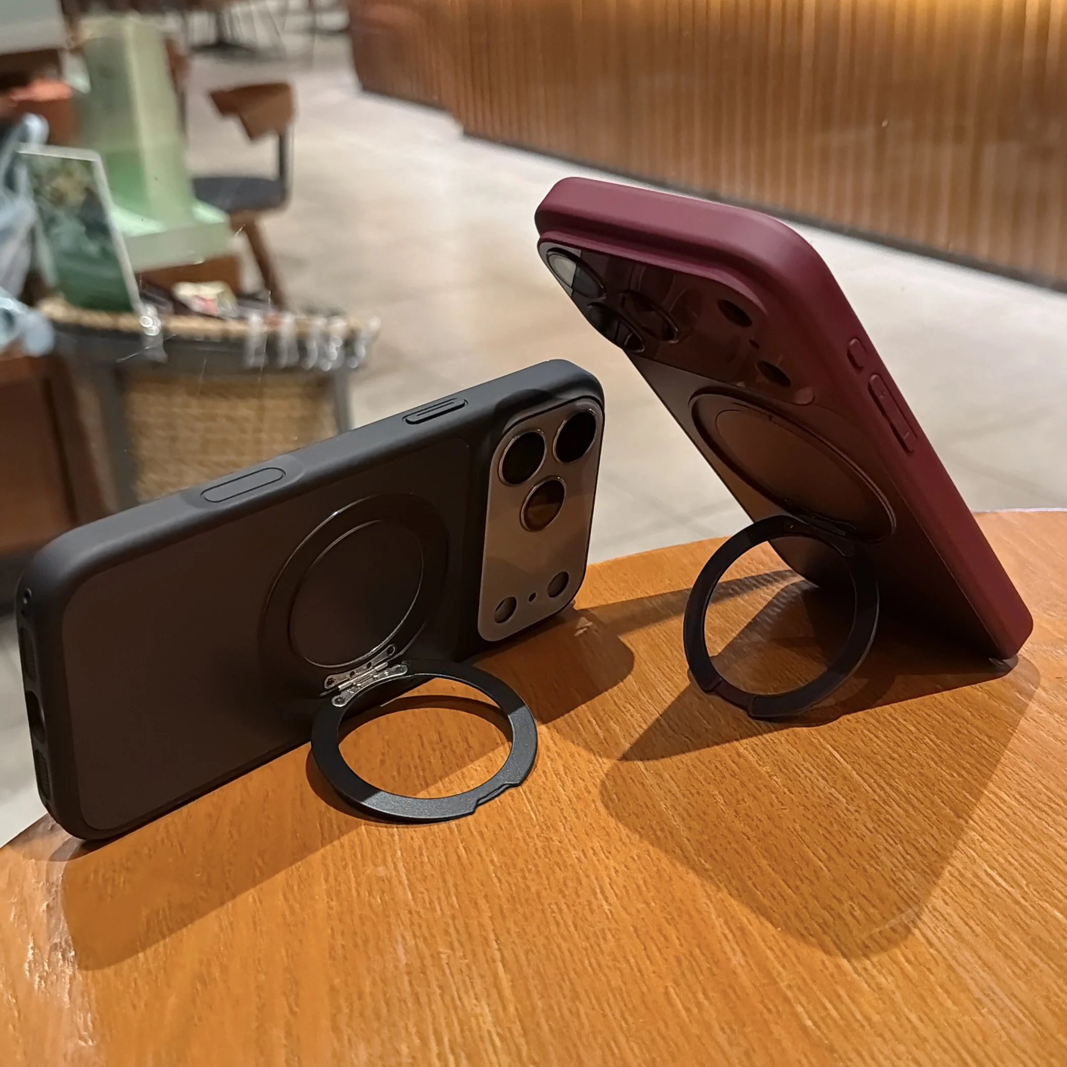 Magnetic Metal 360°Rotate Ring - Ring Stand Case 评论和价格