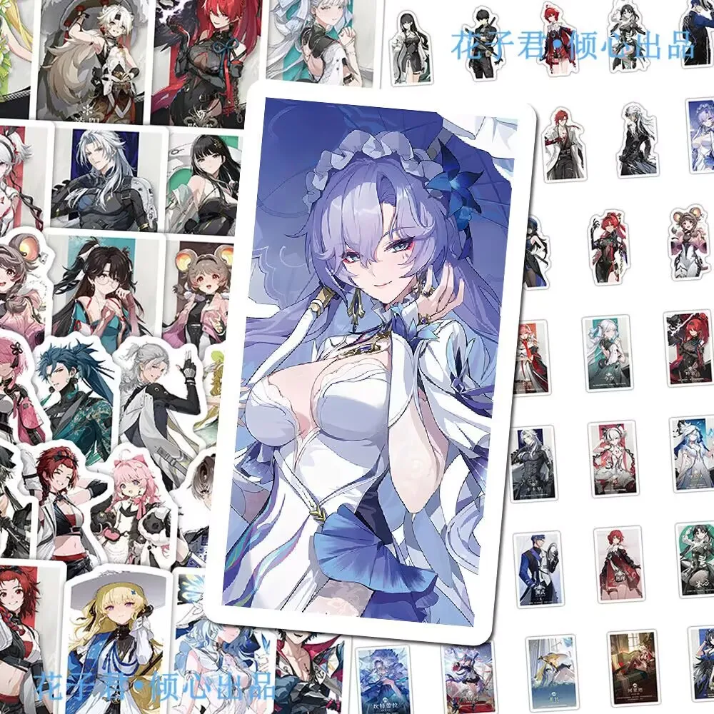 195 "Mingchao" 고화질 스티커 게임 캐릭터 주변 장치 고화질 스티커 diy 노트북