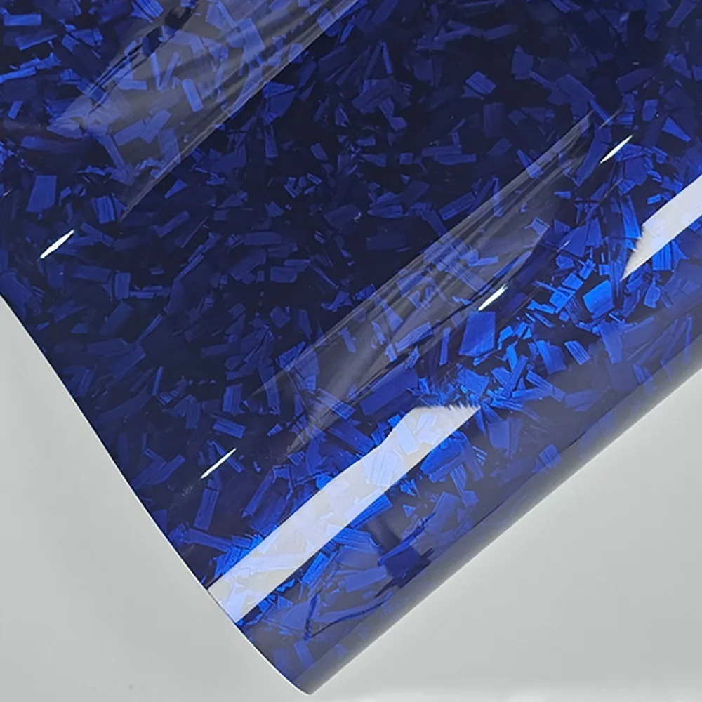 50x30CM 152x10CM 탄소 섬유 비닐 필름 고광택 3D 효과 포장 호일 스티커 단조 탄소 섬유 자동차 인테리어 스티커
