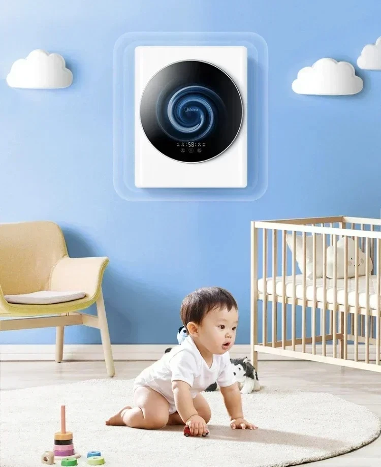 SAT1 Wall-hung  Baby and Child Underwear MINI Wall-mounted Mini Drum Washing Machine Smart Home Appliance Mini Washing Machine