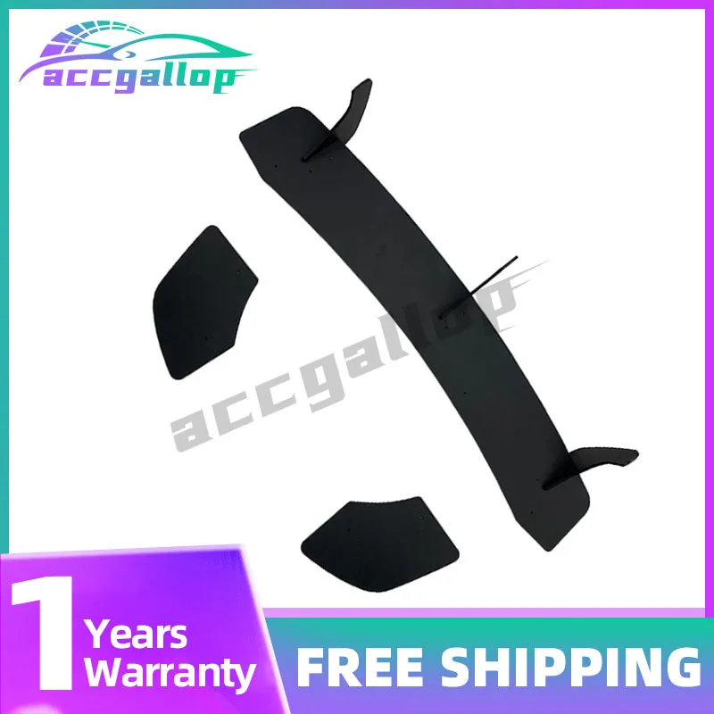 

For VW Scirocco R 2008-2016 Car Rear Bumper Diffuser Exhaust Bracket 3 Fins Boot Splitter Guard Spoiler Plate Lip Auto Parts