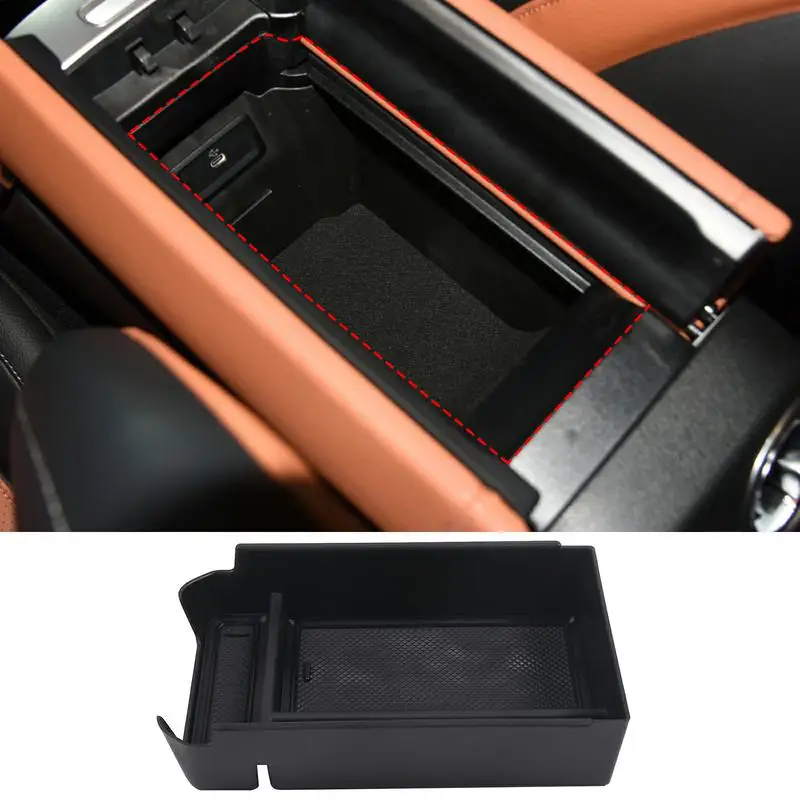 

Car Central Control Armrest Storage Box For Mercedes Benz GLC 2023 Stowing Tidying Auto Interior Decoration Accessories