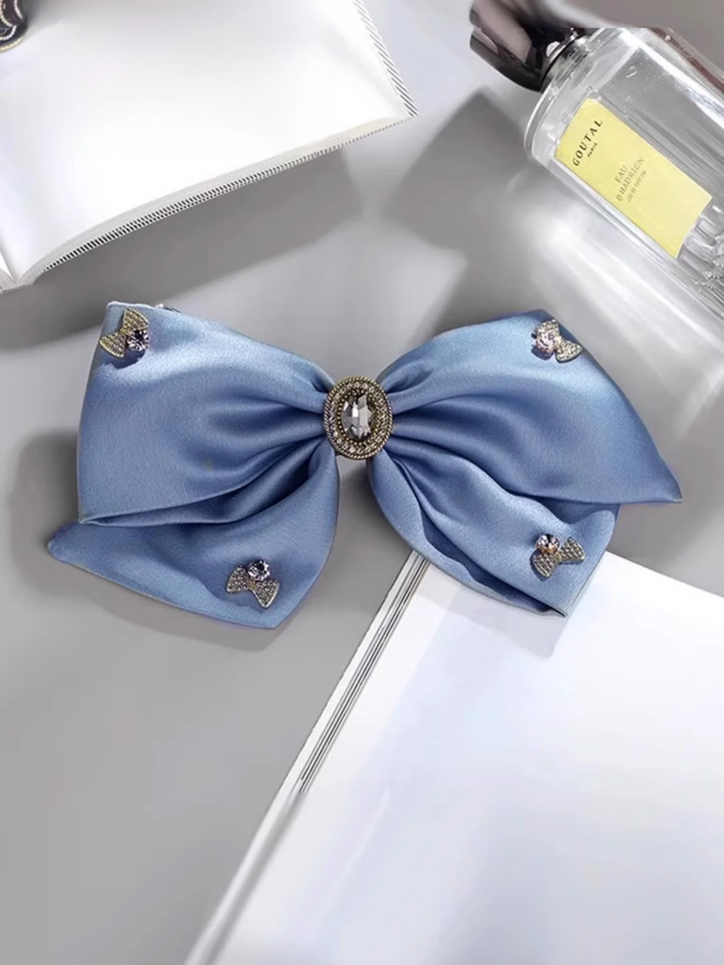 手作り滑り止めバタフライノットヘアアクセサリーヘアクリップ女性用ヘッドウェア特別なファッション品質新しいギフト-2026