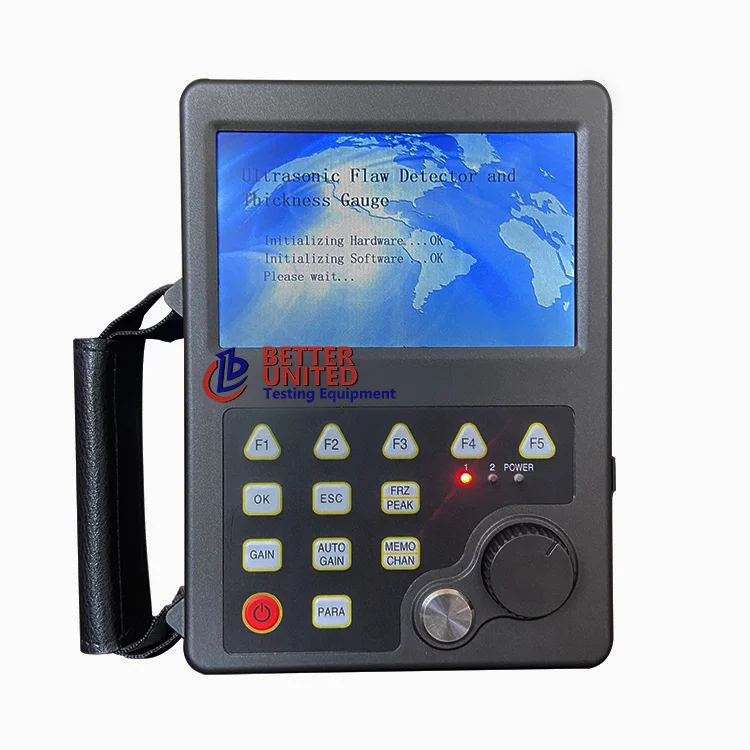 Stock Handheld ultrasonic flaw detector machine NDT Digital Ultrasonic Flaw Detector factory in stock whosale price