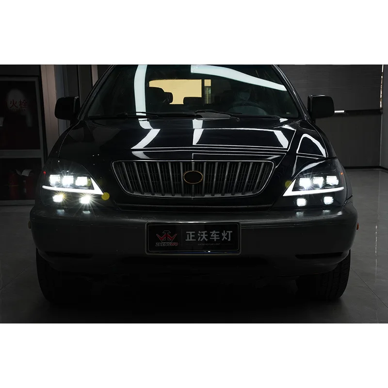 Hot LED HeadLights for LEXUS RX 98-02 upgrade new style led DRL Car head lamp Assembly Signal Auto Accessories Modified Lamp view 5
