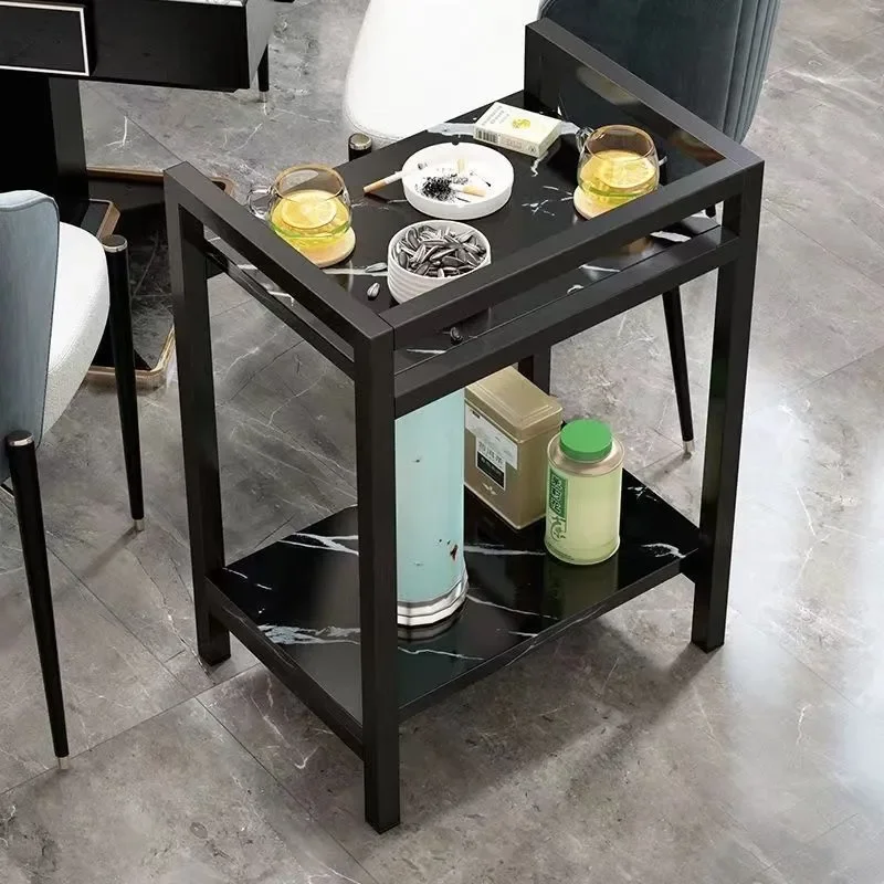 for Mahjong Machine Special Tea Rack Movable Side Table for Chess Card Room Coffee Table Tea House Cabinet