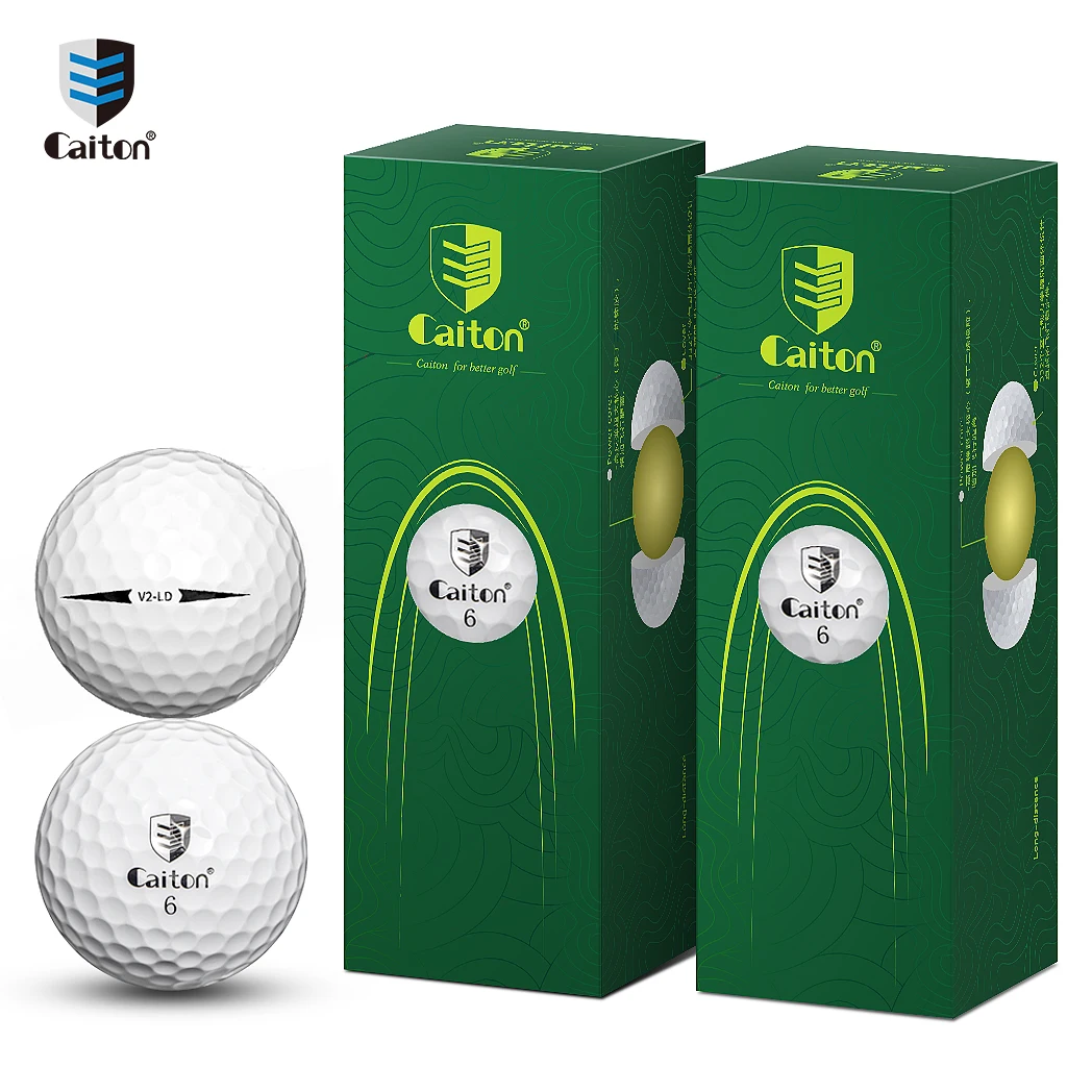 6/3 pcs Long distance Golf Ball | Tour-Level Performance | Multi-Layer Structure | Long Distance Flight | Ultra Soft Feel