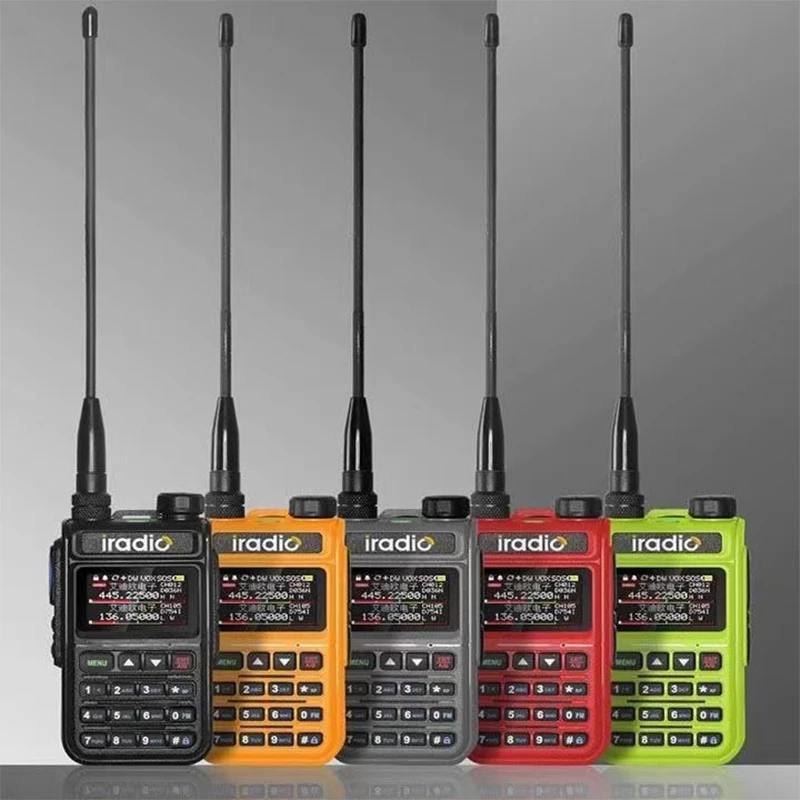 Iradio UV-5118PULS 에어 밴드, 118-660MHz, 128Ch, 5W Vox 스크램블러, 주파수 스캐너, 무선 햄 FM 워키토키, 풀 밴드