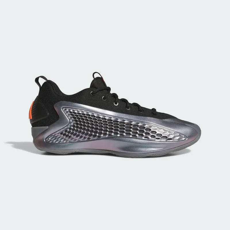 

Adidas Black - серебряные баскетбольные кроссовки Honeycomb. Оранжевые детали, модная технология - смысл, первый выбор для баскетбола.