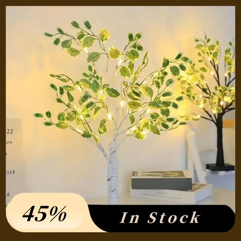 

The New 1Pc 24LED Simulation Tree Light Holiday Shaped Tree Light Various Activity Scene Decoration Luminous Tree
