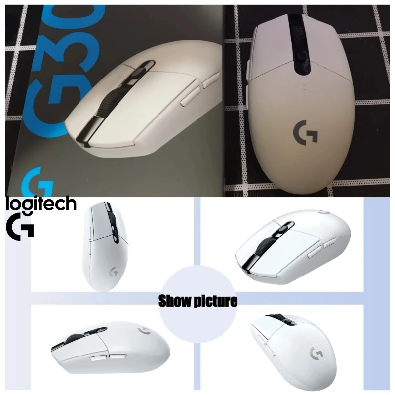 LogitechG305has A Simple and Elegant Appearance,with A Classic Black and White Color Scheme,suitable for Various Usage Scenarios