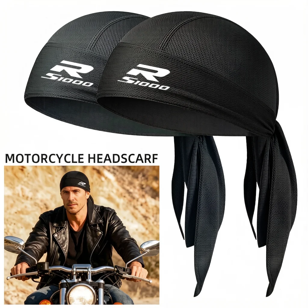

Summer Cycling Cap Quick Dry Breathable Pirate Hat For BMW S1000R S1000 R S 1000 R 2017 2018 2019 2020 2021