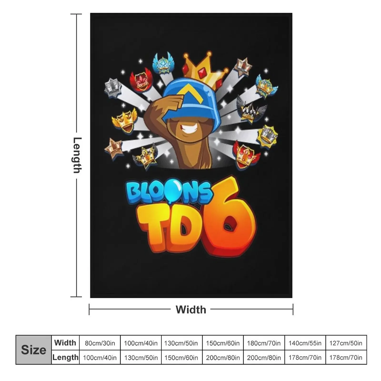 Bloons Td 6 For Kids Throw Blanket blankets ands Bed Fashionable Bed covers Blankets