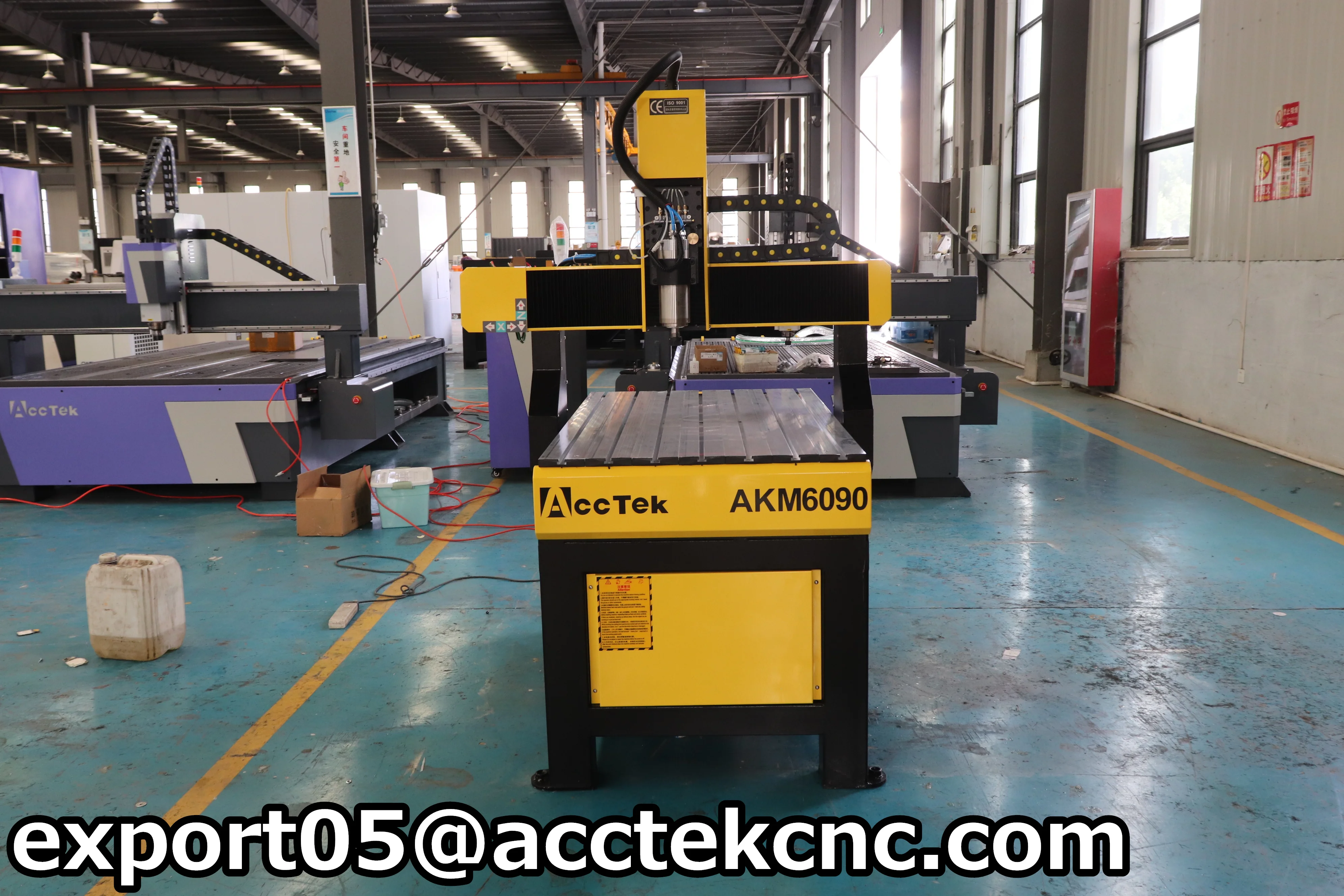 

Precise CNC Router AccTek Wood milling Machine Carpentry Engraving Tools Factory Processing Wood PVC Plastic