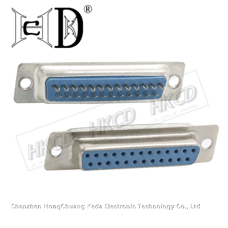 5pcs DB Male And Female Connector DB25 Soldering Type Serial Port DB9/15/25/37 Pin RS232 Interface Socket COM
