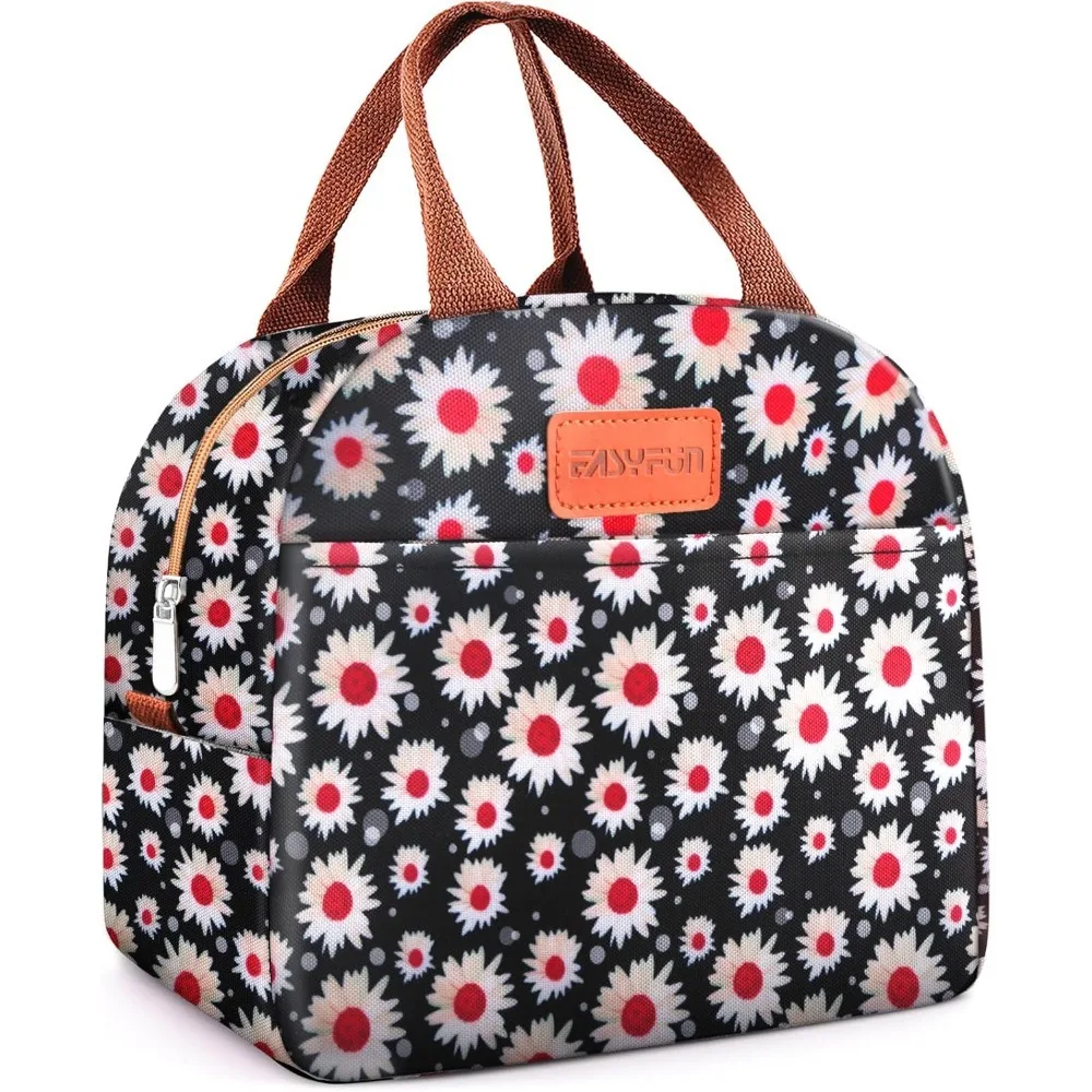 

Lunch Bag for Women & Men Adult Insulated Lunch Box, Small Leakproof Cooler Food Lunch Containers Reusable High Capacity Lunch T