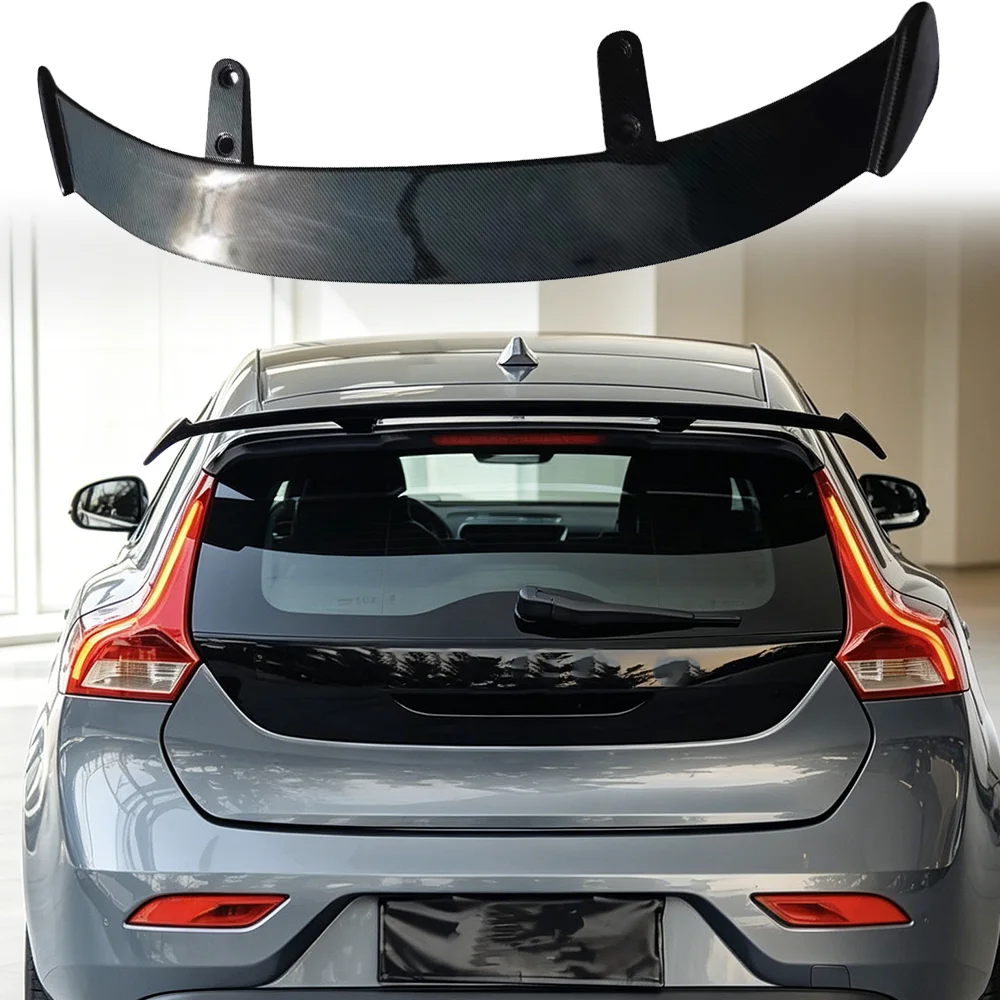 

Suitable for 2012-2019 Volvo V40 T2 T3 T4 T5 models, V40 genuine carbon fiber maintenance trunk spoiler modification accessories