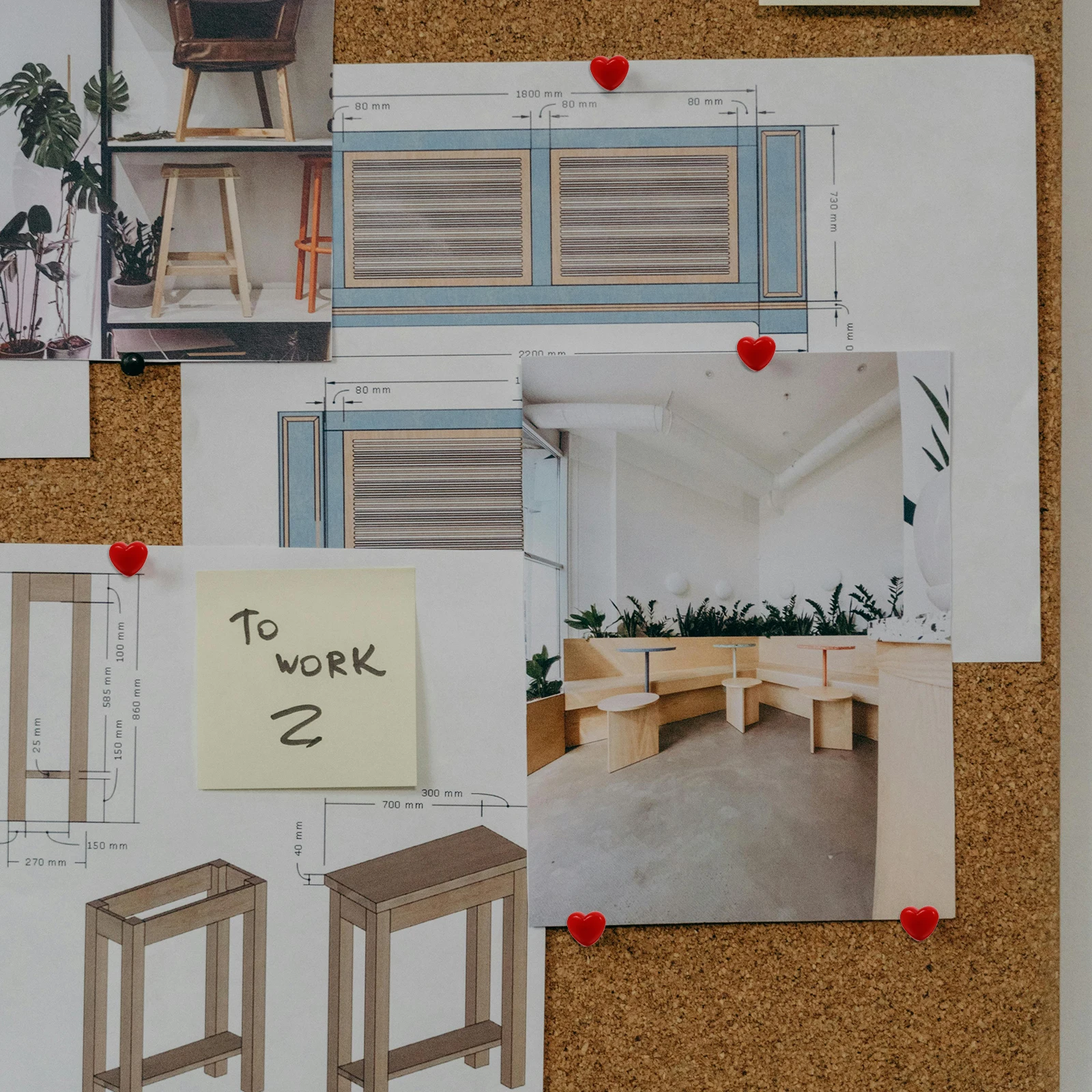 Рисунок 5 - пластиковые кнопки в форме сердца