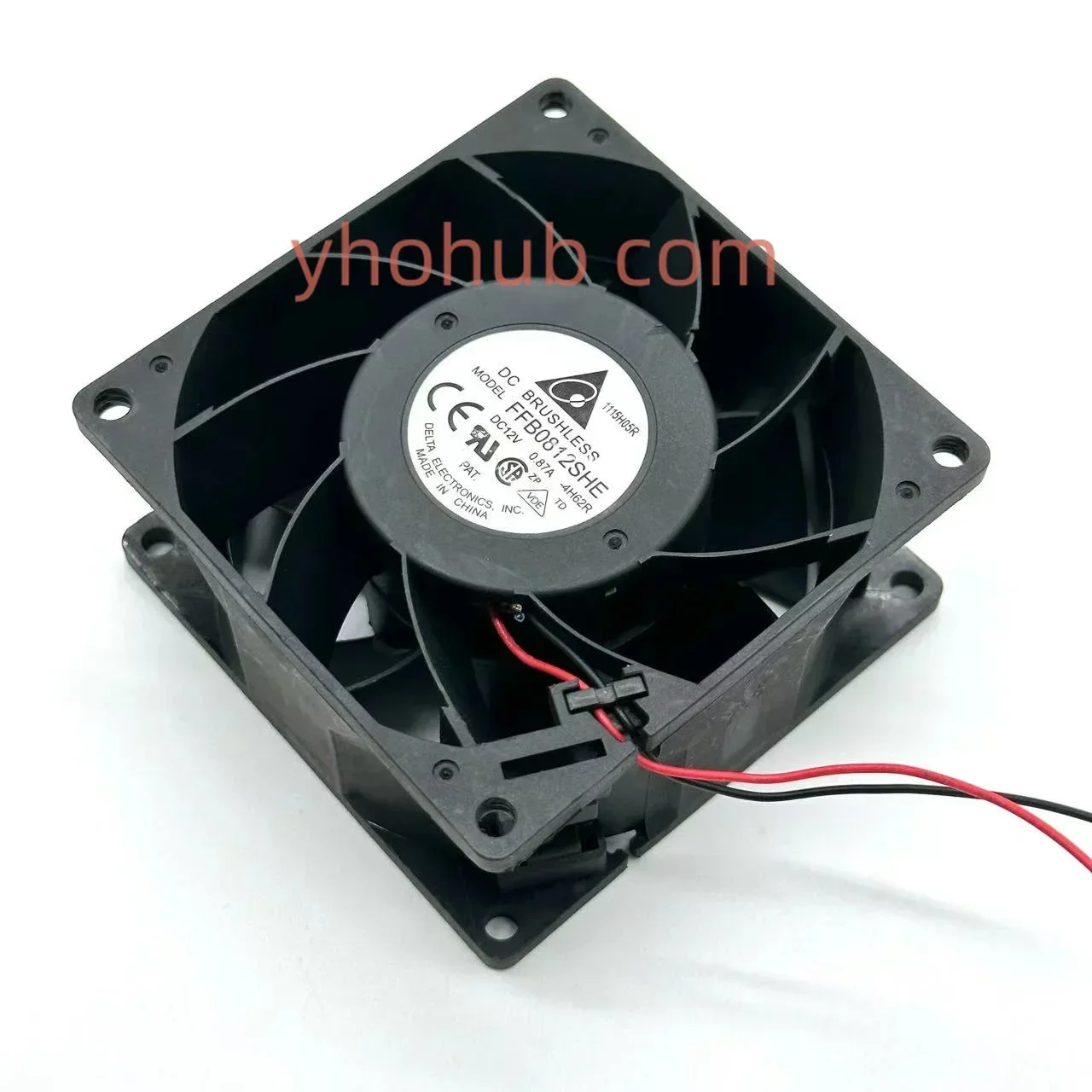 

Вентилятор охлаждения сервера Delta Electronics FFB0812SHE DC 12V 0.87A 80x80x38мм