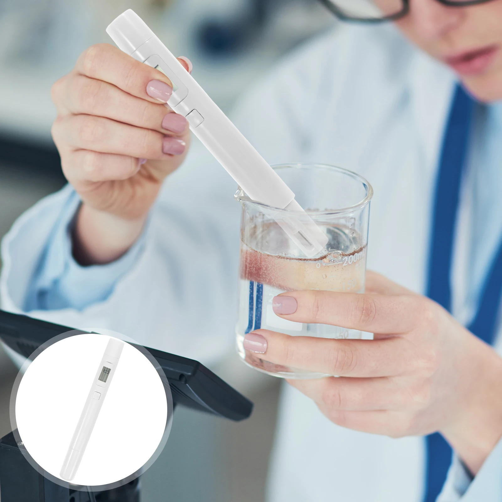 

High Accuracy Digital Quality Tester Pen For Aquarium Pool Testing Lcd Display Conductivity Measurement Portable Water Tester