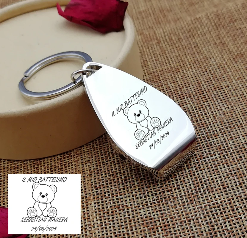 Personalised Keychain Gifts Wedding Favors for GuestsMetal Keyring Beer Bottle Openers Baby Shower Baptism Souvenir Personalized