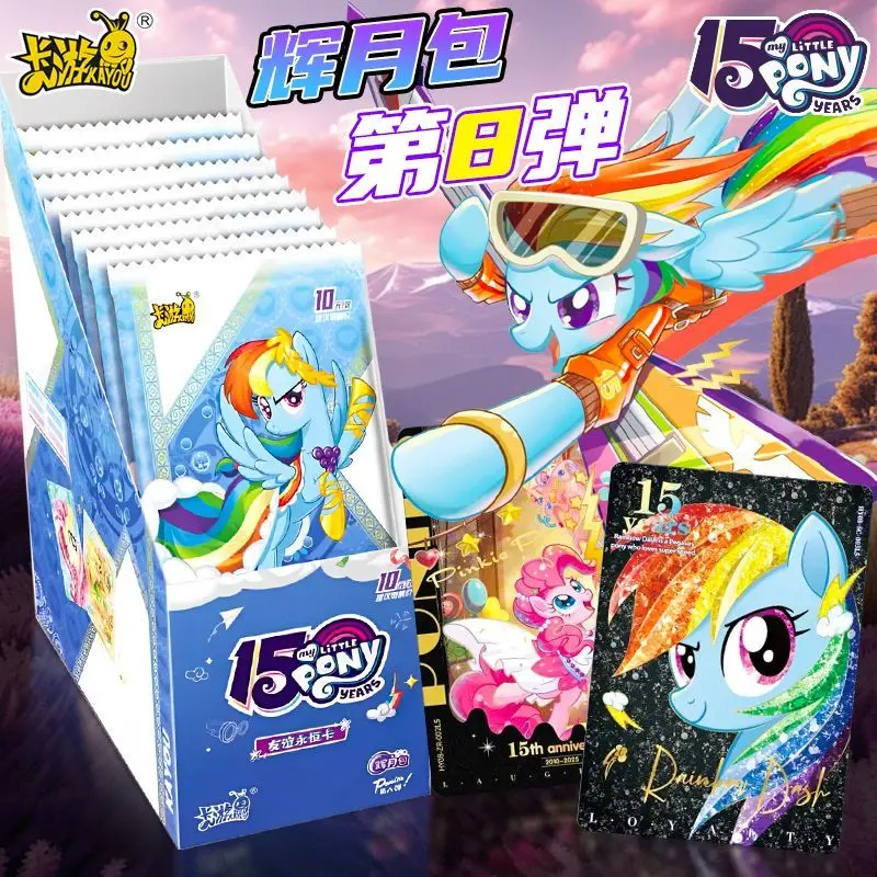 

Spot Goods Genuine Kayou Anime My Little Pony Card Box Collect Card Rare Sc Sgr Ur Hr Ssr Sr Lsr Cards Princess Card Toys Подарки