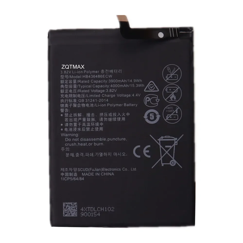 HB436486ECW Battery For Huawei P20 Pro Mate 10 /Mate 20 / Honor 20 Pro /Honor view20 / Mate X /Mate 10 Pro AL00 L09 L29 TL00