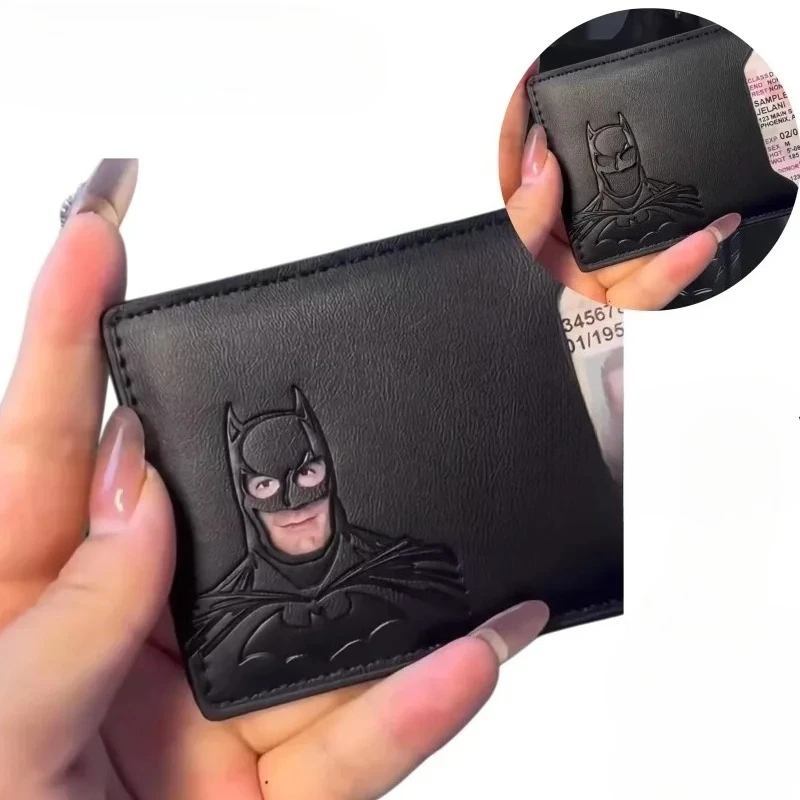 2026 BESTSELLER Leder-Bat-Geldbörse Personalisierte Superhelden-Masken-Kartenhalter Bat-ID Helden-Geldbörse Geschenk Geburtstagsgeschenke