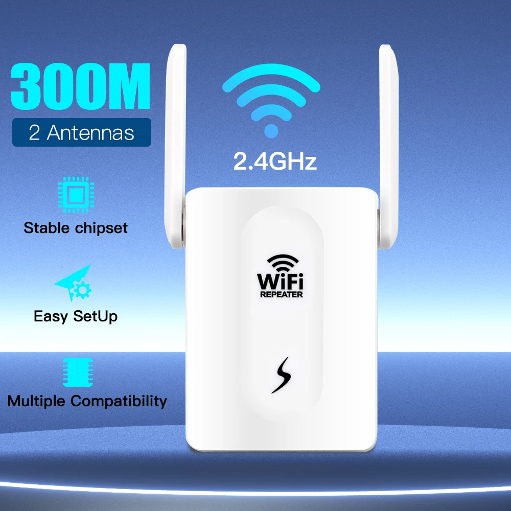

300 Мбит/с беспроводной Wi-Fi повторитель 2,4 ГГц маршрутизатор беспроводной усилитель дальний усилитель Wi-Fi усилитель Repeter для домашнего офиса вилка стандарта США