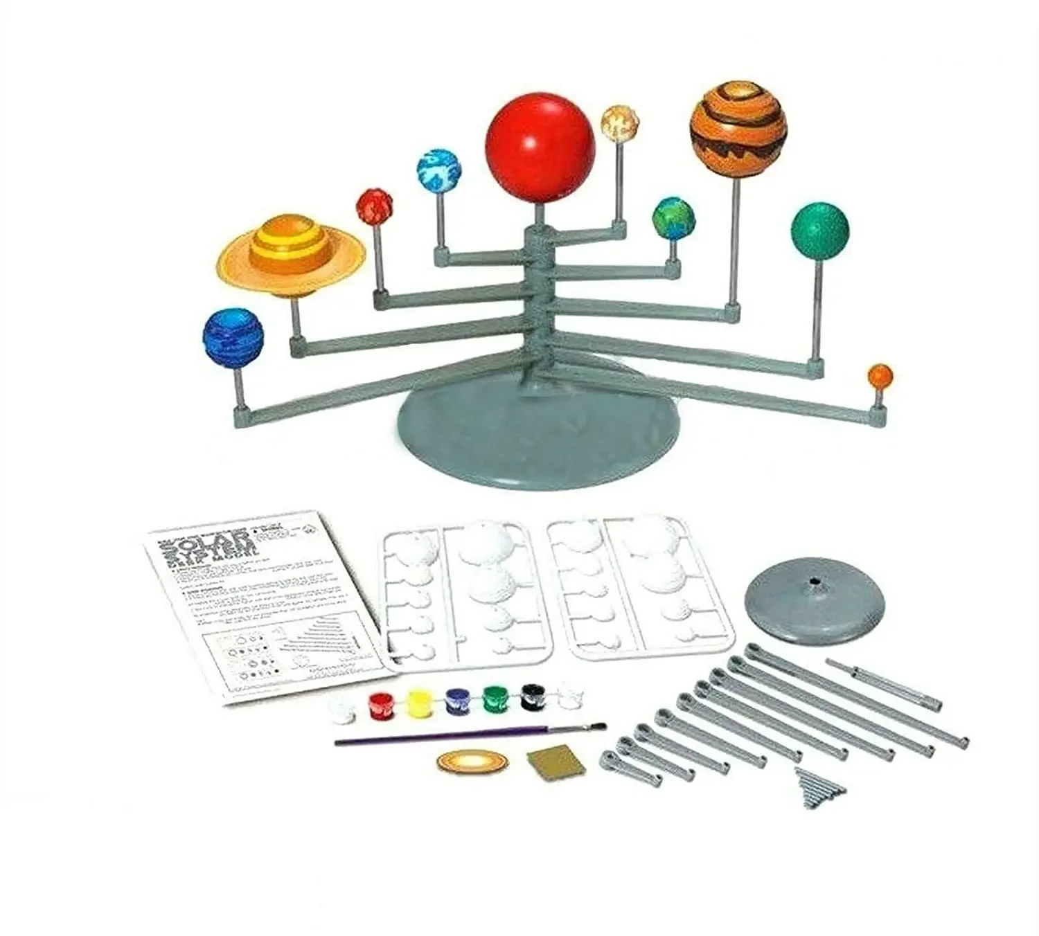 Nine Planets Planetarium Model Kit Solar System Astronomy Science Project DIY Kids Gift Worldwide Sale Early Education for Child