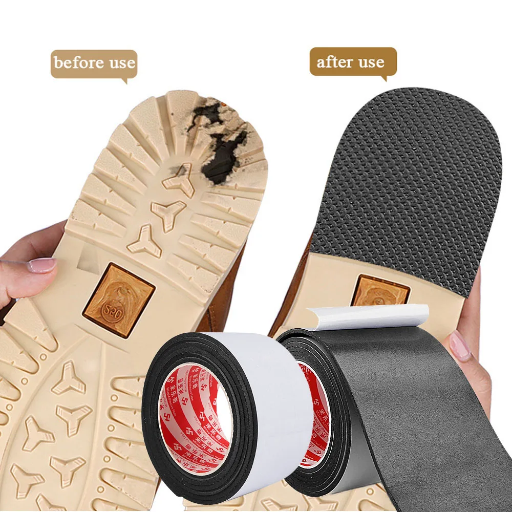 Mute Cushion Shoe Sole Anti-slip Sticker Rubber Forefoot Pads Repair Outsoles Self-adhesive Sticker High Heel Care Bottom Patch