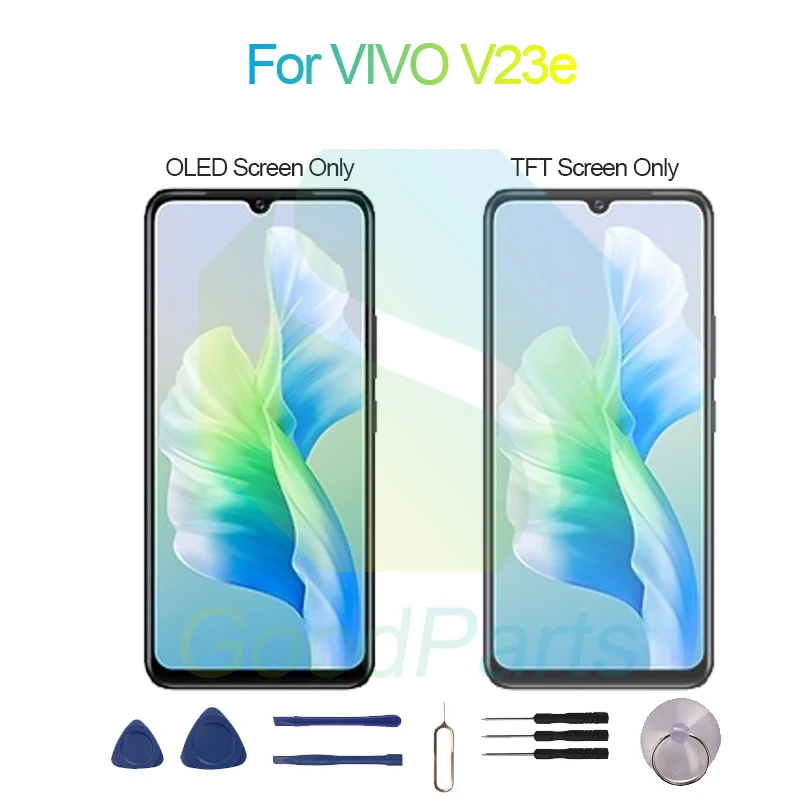 Pantalla de repuesto para VIVO V23e, digitalizador táctil LCD, 2404x1080