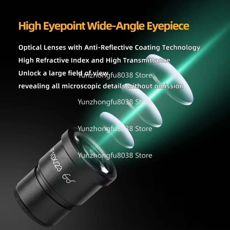 7060X HD Trinocular Microscope with Base 0.7X-6.0X Zoom for Mobile Phones PCB Welding Motherboard Chip Repair Tools