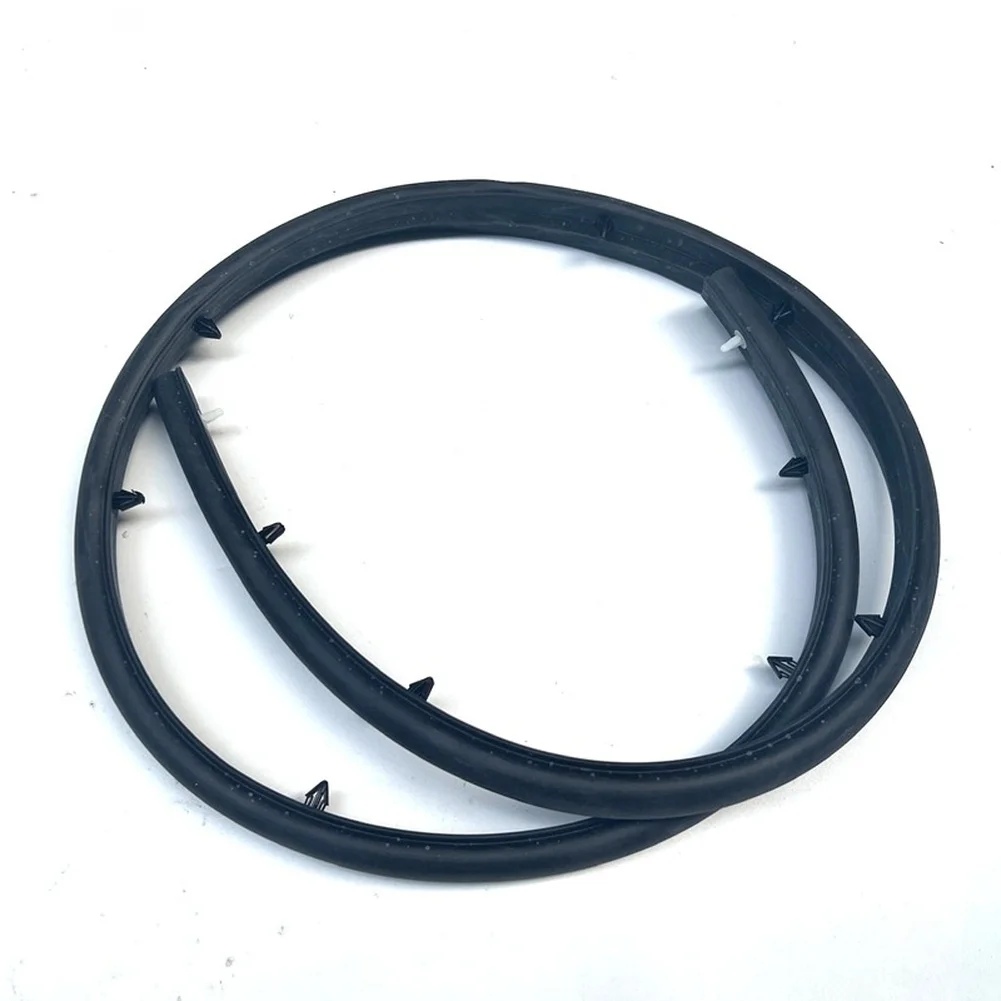 2pcs Front Hood Rubber Seal for Mitsubishi For Pajero For Montero For L200 Black Sealing Strip OEM 5902A187 5902A188