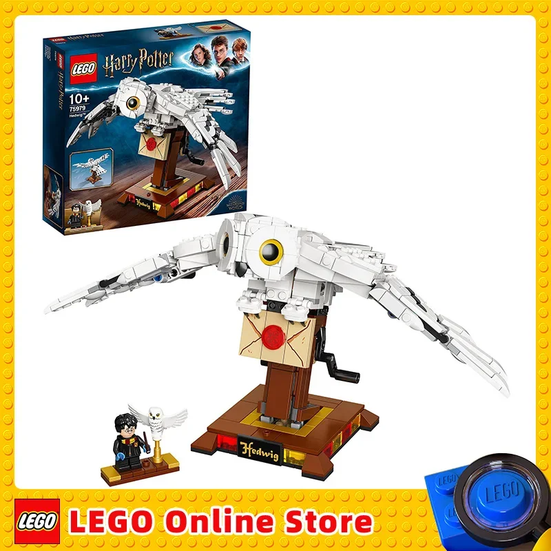 LEGO Harry Potter Hedwig and A Mini Minifigure Toy Children Building Blocks Toys for Birthday New Year Gift 75979 (630 Pieces)