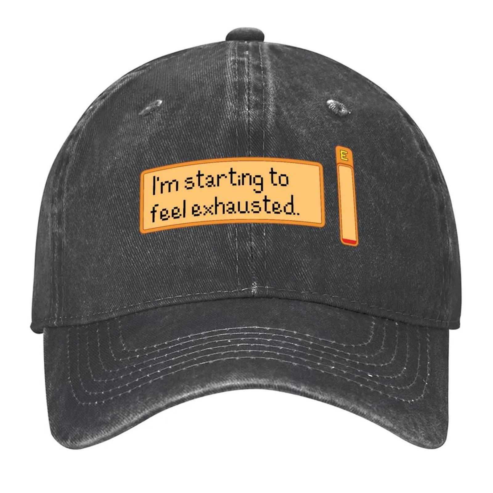 

Stardew Valley, I'm starting to feel exhausted, Stardew Valley shirt, video game shirt, pixel art, farming simulati Baseball Cap