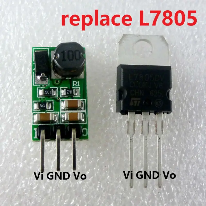 10pcs DD4012SA_5V*10 5W Buck Converter Module, Step-Down Voltage Regulator Board 5V 7-40V DC