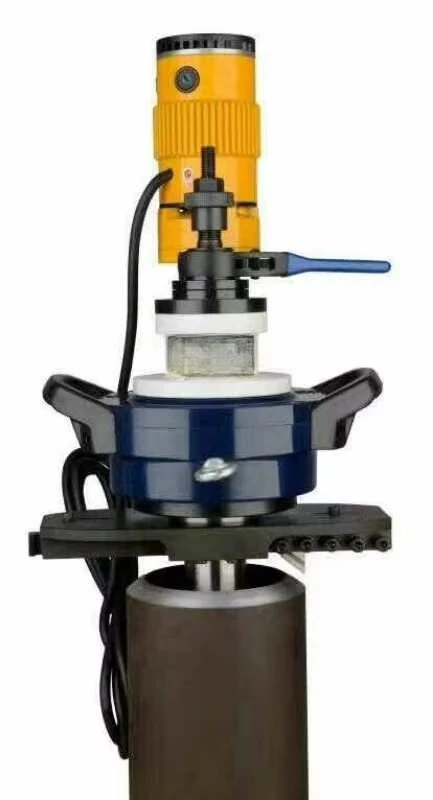 Professional Electric Pipe Beveling Machine and Portable End Prep Tool for Metal Tube Welding Preparation