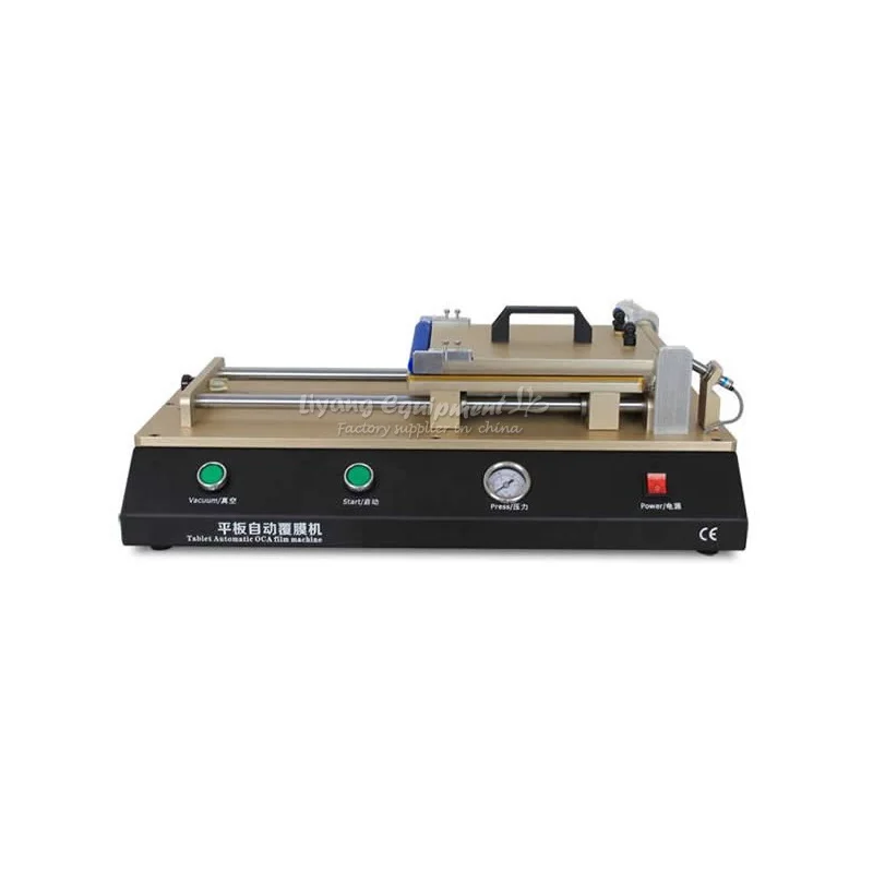 LY 975 Build-in Pump Semi-Auto Vacuum OCA Film Laminator for Below 14 Inch Screens