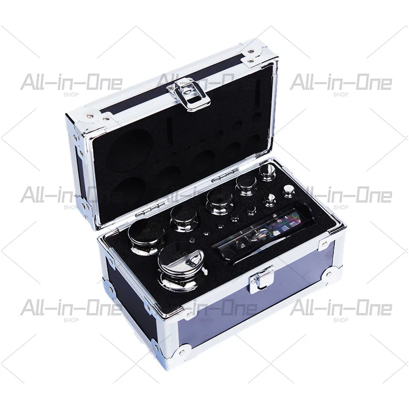 1g-1kg F1 Grade 304 Stainless Steel Calibration Weight Set Balance Calibration Weights Kit