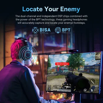 8 best sales bezprzewodowy zestaw słuchawkowy do gier - №6