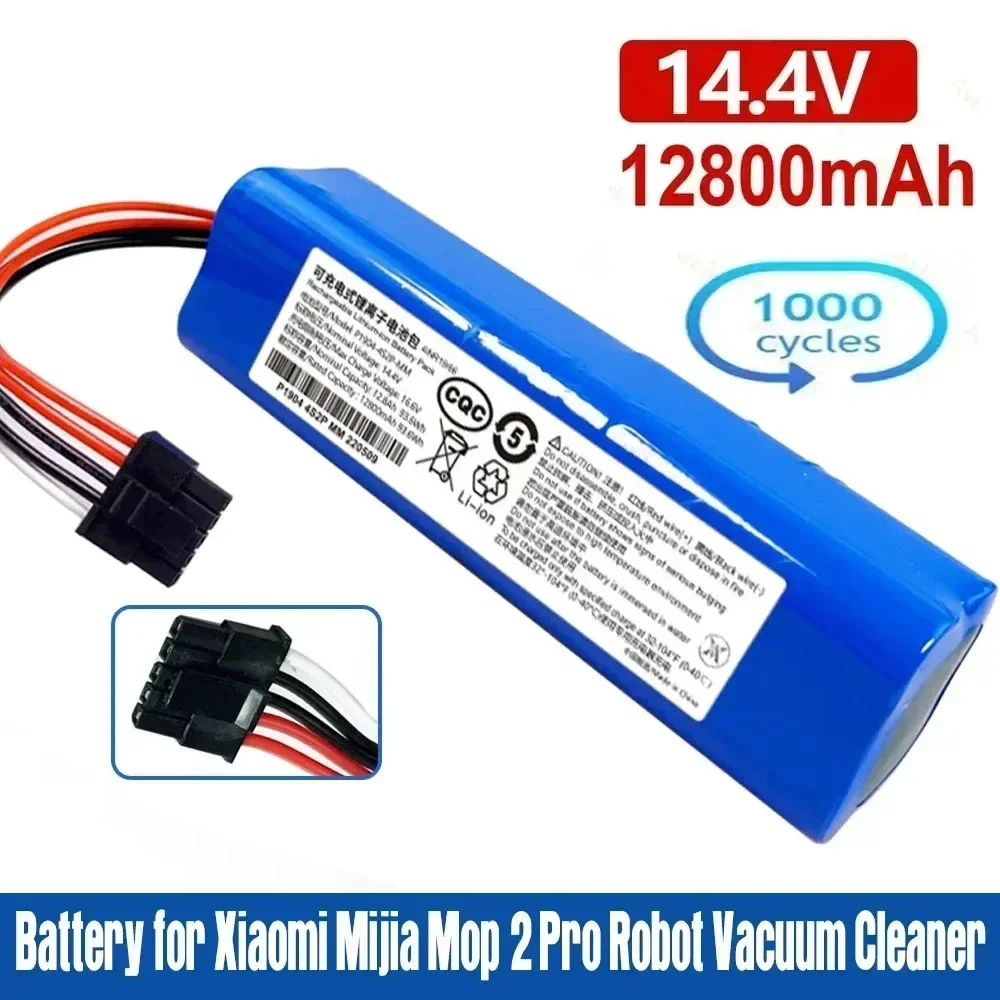 

100% Original Replacement D099-4S2P Battery For Xiaomi Mi Robot Vacuum-Mop 2 Pro Vacuum-Mop 2 MJSTS1 C101 MJSTP 12800mAh