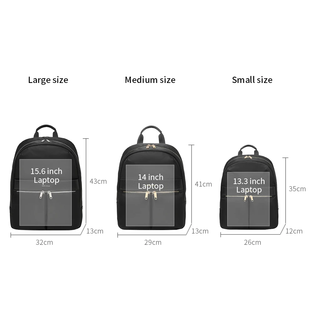 High Quality Multifunctional Travel Waterproof Business Black Laptop Backpack Wholesale College School Women Laptop Backpack