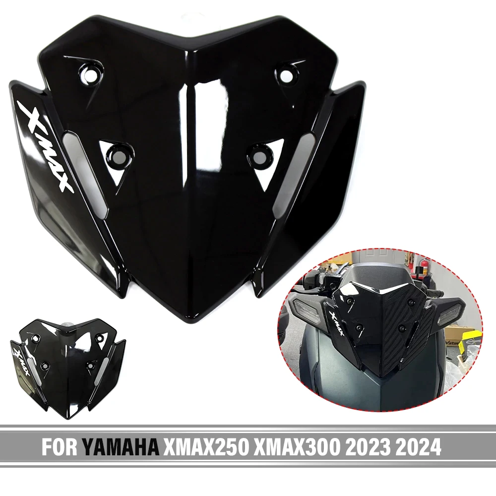 For YAMAHA XMAX250 XMAX300 2023 2024 Motorcycle Windshield Viser Visor Deflector WindScreen WindScreen shield XMAX 125 2024