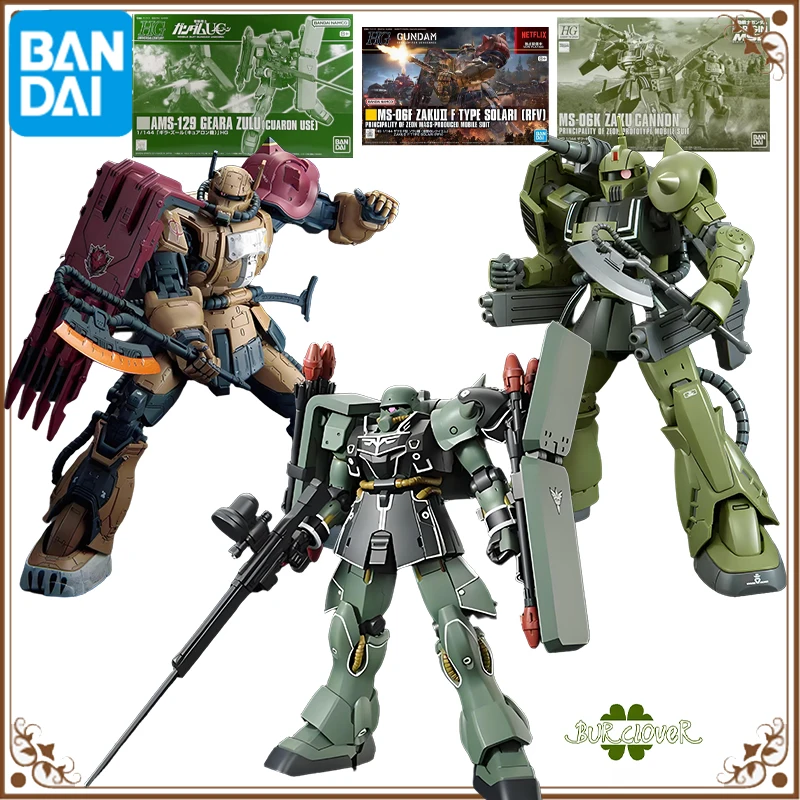 

IN STOCK BANDAI ORIGINAL GUNDAM HG KILA ZULU KRON SPECIAL MACHINE Anime Action Figure Assembly Model Toys Collectible Model