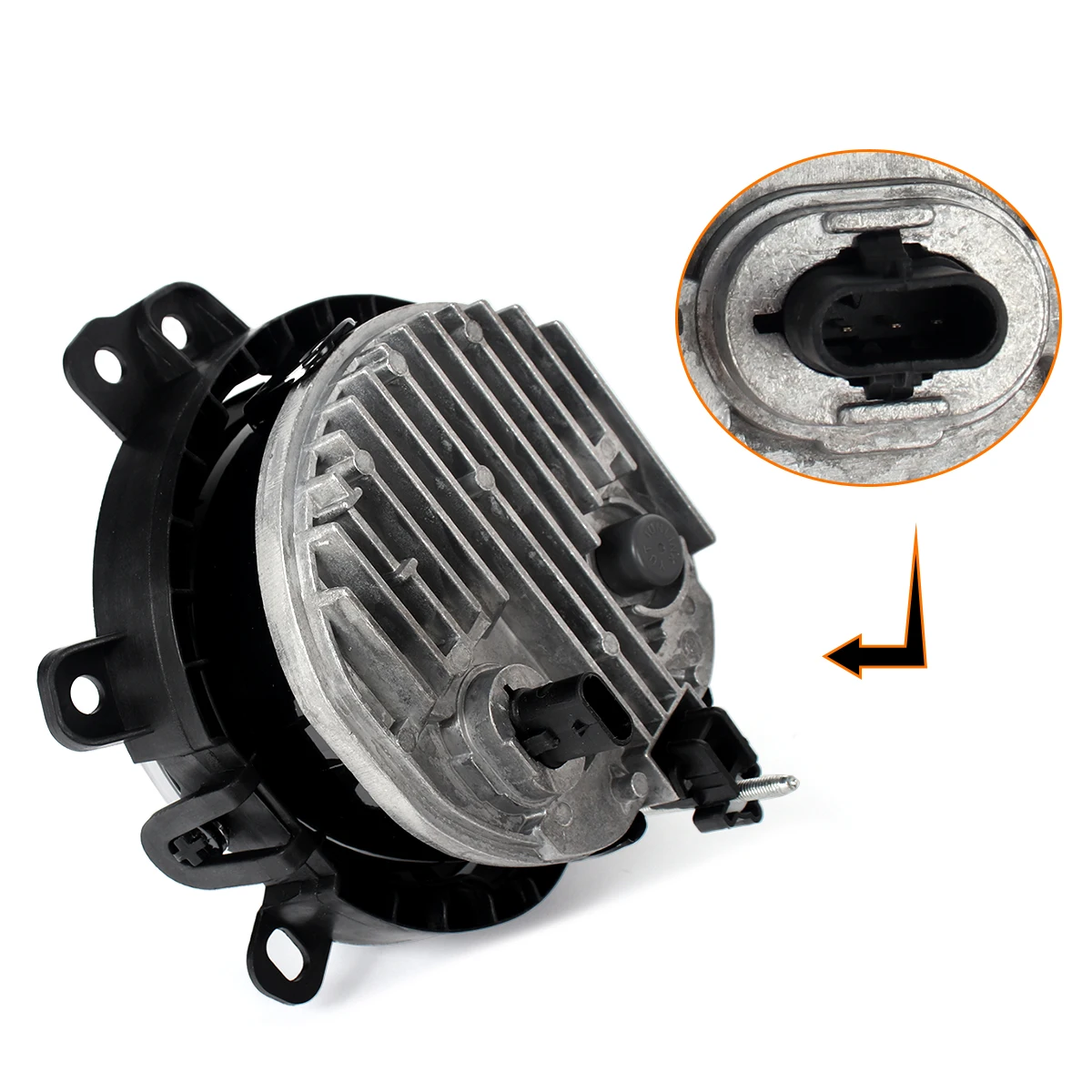 Front Bumper Fog Light Daytime Running Lamp Fog Lamp Assembly For MINI F55 F56 F54 F57 2013~2016 Clear LED 63177329171 Left Side